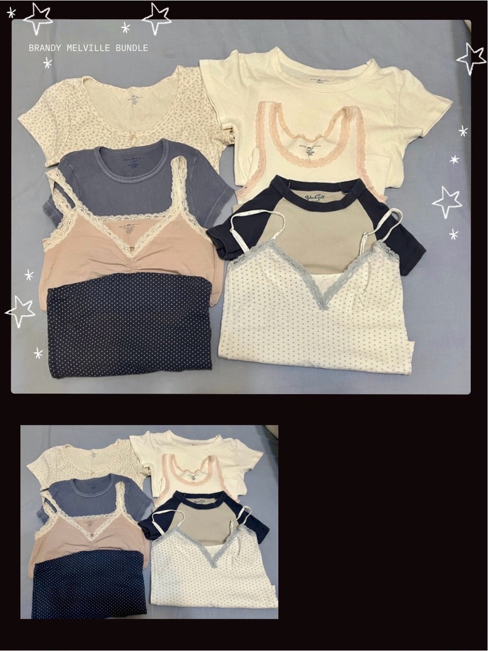 brandy melville top bundle